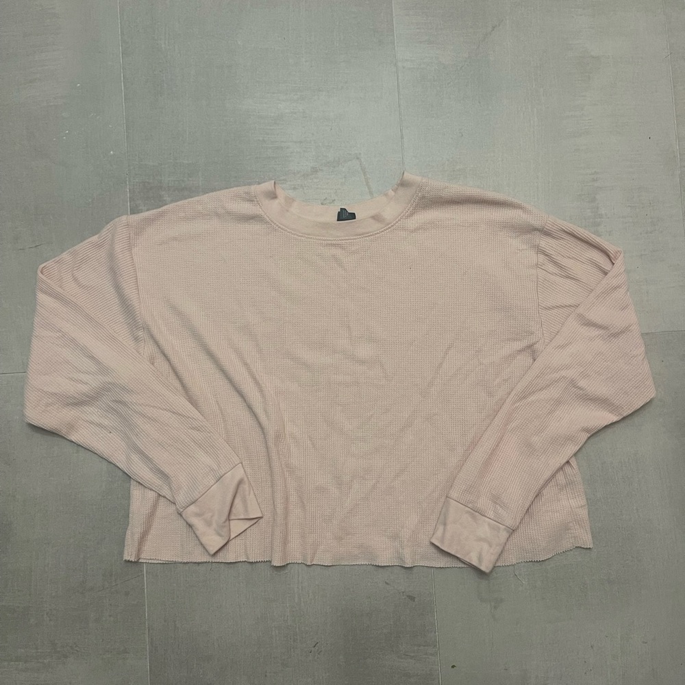 Wild Fable Waffle Knit Crop Top